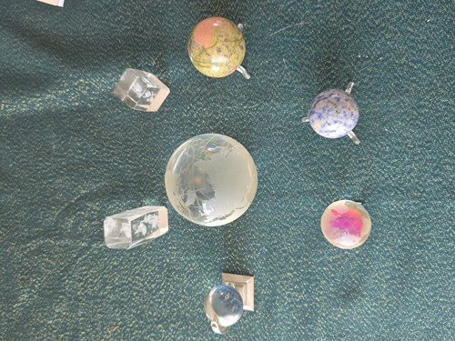 Job lot vintage crystal - 7x,