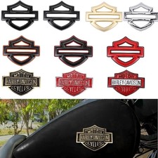 For Harley CVO Custom Metal Tank Emblems Fuel Gas Badge 3D New