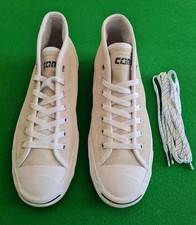 Men's Jack Purcell Pro Mid Converse Trainers (UK Size 8) with Extra Laces