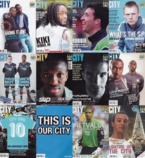 MANCHESTER CITY FC | OFFICIAL CLUB MAGAZINE | 2005 ALL ISSUES (12) | FREE P&P