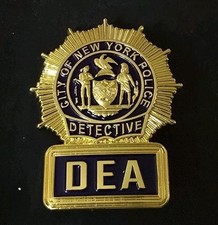 NYPD Detective Badge Replica.