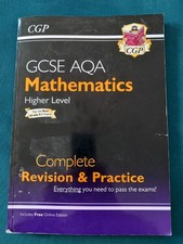 GCSE AQA Mathematics Revision Guide Higher Level CGP