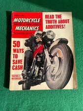 MOTORCYCLE MECHANICS FEB 1965 50 MONEY SAVERS VINCENT RAPIDE