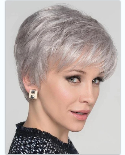 Fashion silver gray synthetic - fashion,