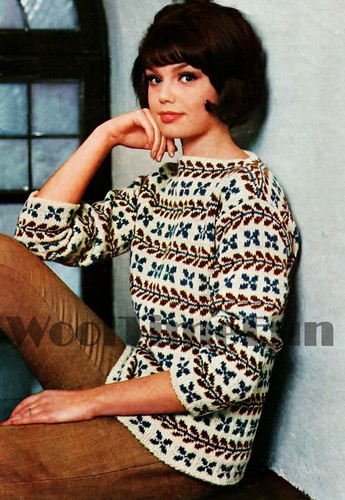 Knitting pattern vintage - pattern,