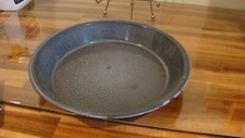Pie Tin Plate Graniteware