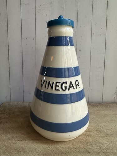 Vintage cornishware vinegar - vintage,