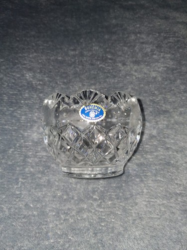 Bohemia small crystal bowl - crystal,