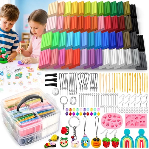 Polymer clay set pcs - 54,