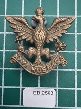 26th Hussars Cap Badge EB-2563