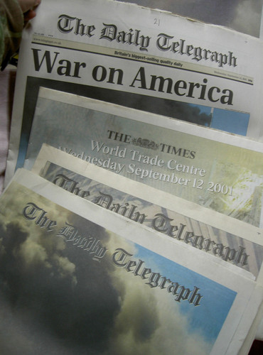 Newspapers british uk - 9/11,