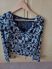 river island sequin Party top