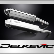 Yamaha FJ1200 ABS 3XW 1991-1996 420mm Tri-Oval Stainless Exhaust Silencer Kit