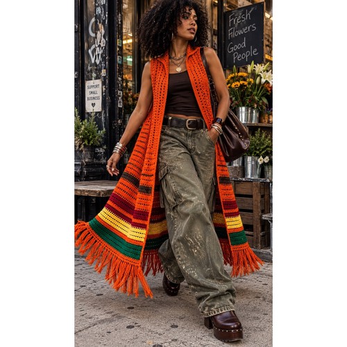 70s inspired burnt orange - 70s,