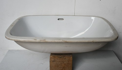 Underslung wash hand basin - underslung,