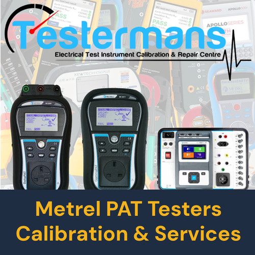 Metrel pat tester calibration - tester,