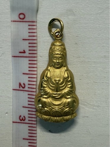 24k pure gold guanyin - gold,