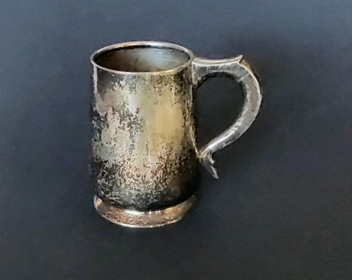 Epns silver plated tankard - epns,