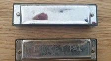 POCKET PAL HOHNER HARMONICA  MOUTH ORGAN and one extra 