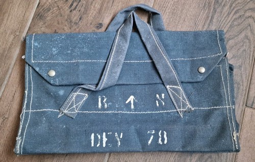 British military blue holdall - ,