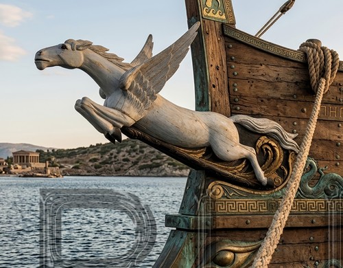 Pegasus figurehead ancient - pegasus,