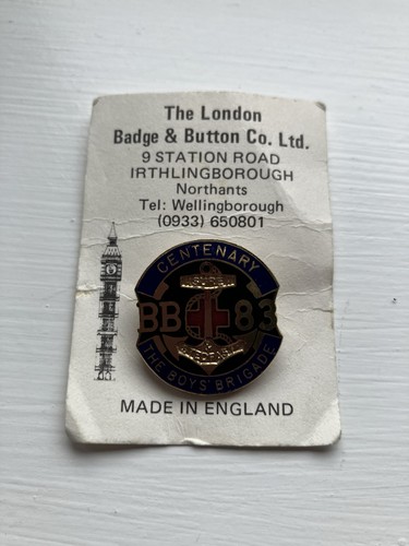 Boys brigade centenary - brigade, 1983