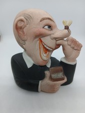 Schafer and Vater(?) STYLE smoking head ashtray/match holder?