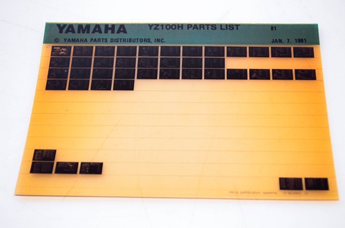 Oem yamaha yz100h - yamaha,