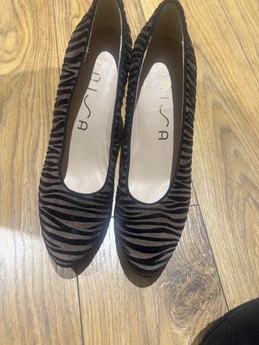 Unisa women heels - unisa, zebra