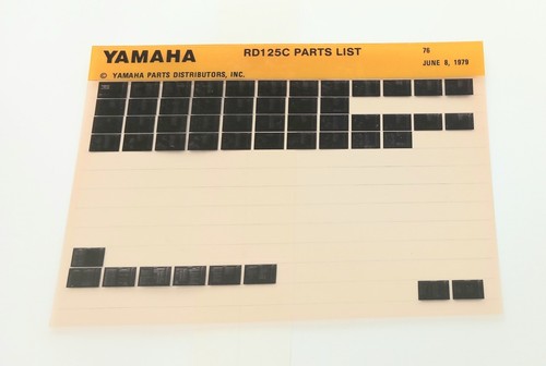 Yamaha classic 125 parts - yamaha, c