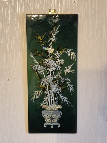 Vintage vietnamese lacquered - vietnamese,