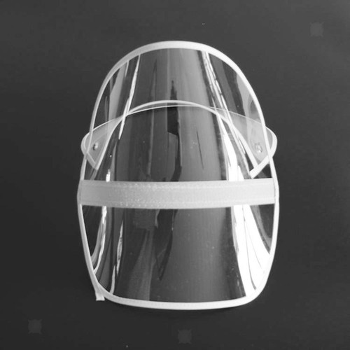 Raincoat hat visor face mask - hat,