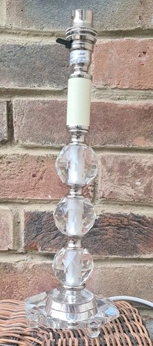 Crystal glass table - glass, stand