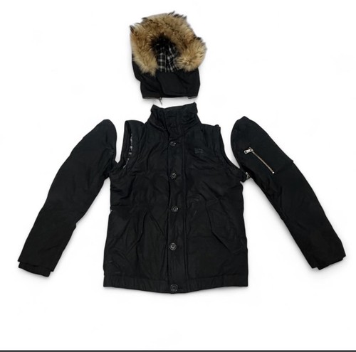 2000s archive burberry - x, black