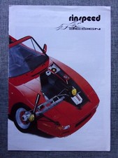 RINSPEED MERCEDES BENZ AMG & PORSCHE 911 orig 1980s Brochure in French & German