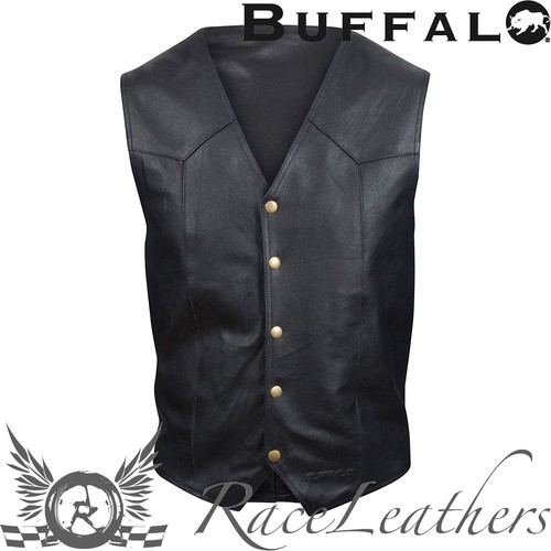 Buffalo leather black - leather,