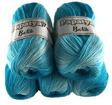 Rainbow wool pack 5 x 100g