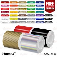 76mm 3" Roll PIN STRIPE Car Striping Trim Body Line TAPE Decal Vinyl Stickers