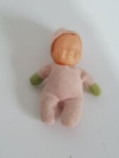 Vintage Matchbox Beany Baby Doll, 70s El Greco - Plastic Head Body filled Beans 