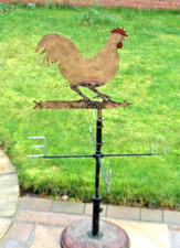 Weather Cock/Vane - Iron and Brass - Height 4ft