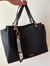 Aldo black hand bag - black, inner