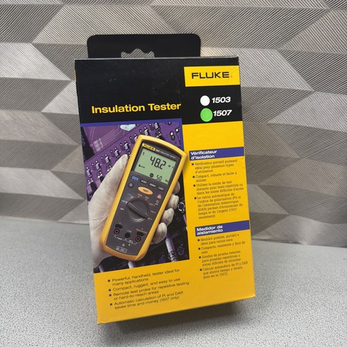 Fluke 1507 insulation tester - fluke,