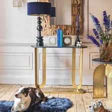 Graham and Green Hollywood Marble Console Table