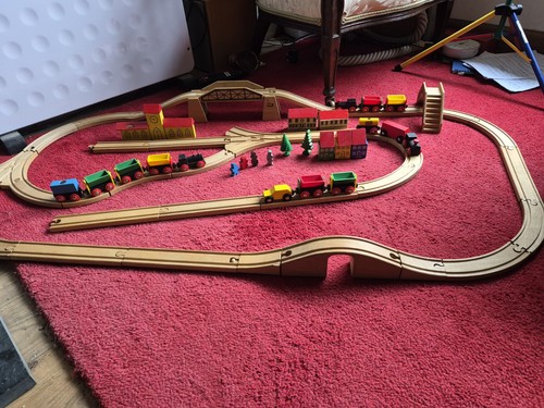 Brio wooden train - brio, set