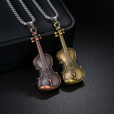 Violin Necklace Jewelry 3D