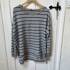 Samya Women's Grey Stripe