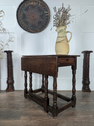 18th century solid oak - oak, gate