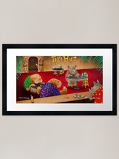 Tiki Hut Lounge... Framed Art