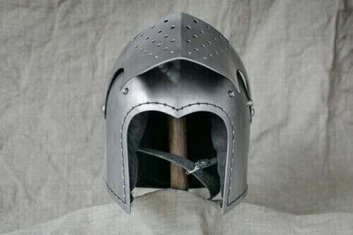 Medieval combat bascinet - medieval,