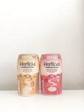 Horlicks Instant Malted Drinks Pudding Flavour Banoffee Pie & Cherry Bakewell